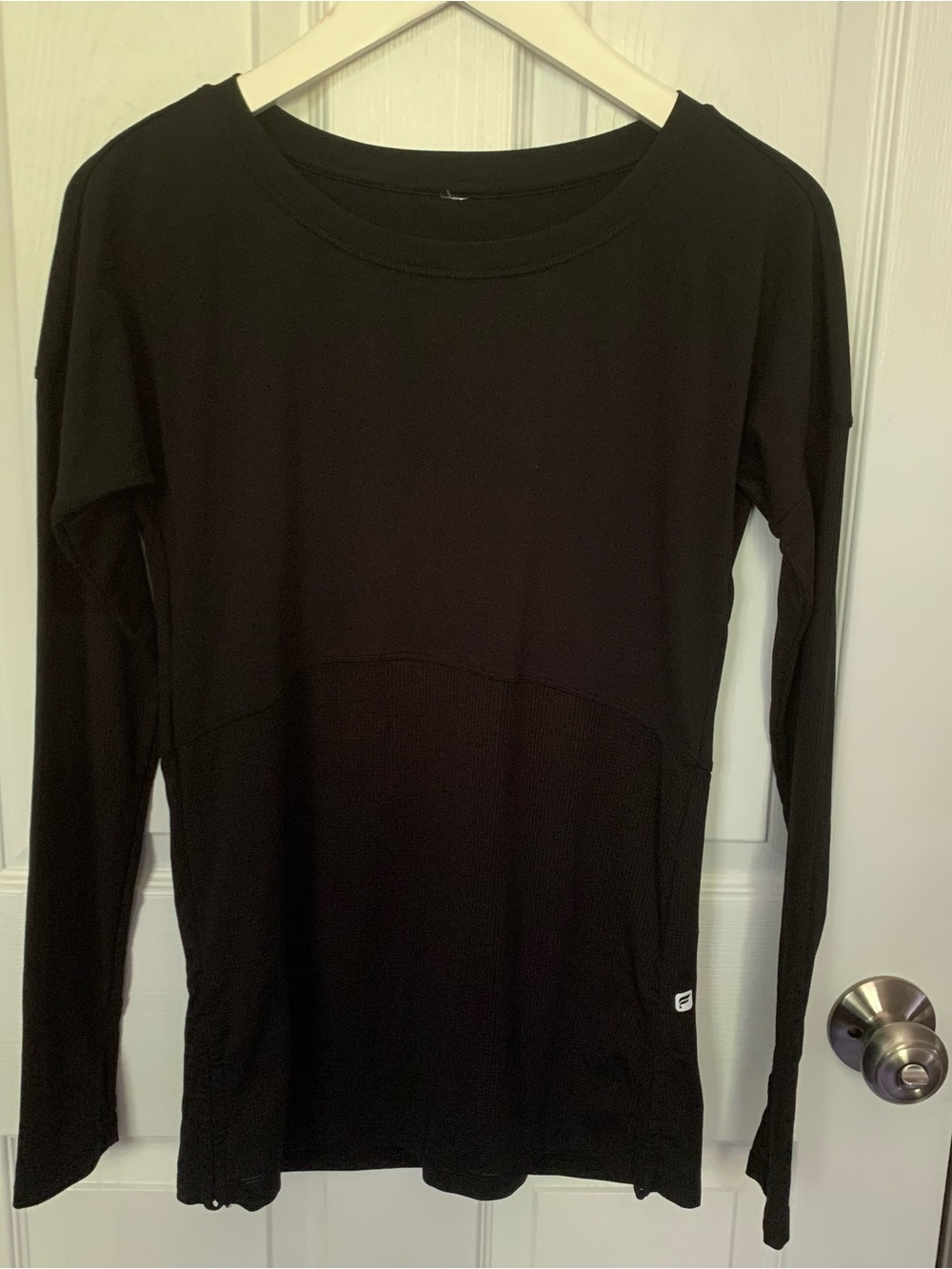Fabletics Black Long Sleeve Tee